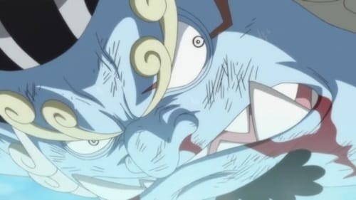 La ténacité d'Akainu ! Luffy attaqué par des poings de magma ! streaming vf